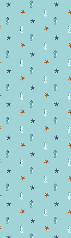 Animal mat in marine style - TenStickers