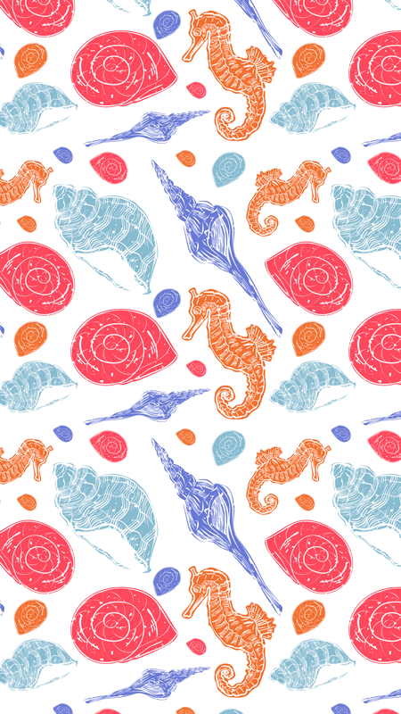 Animal mat underwater tiles - TenStickers