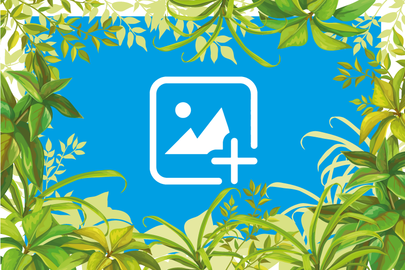 Animal mat cat in the greenery - TenStickers