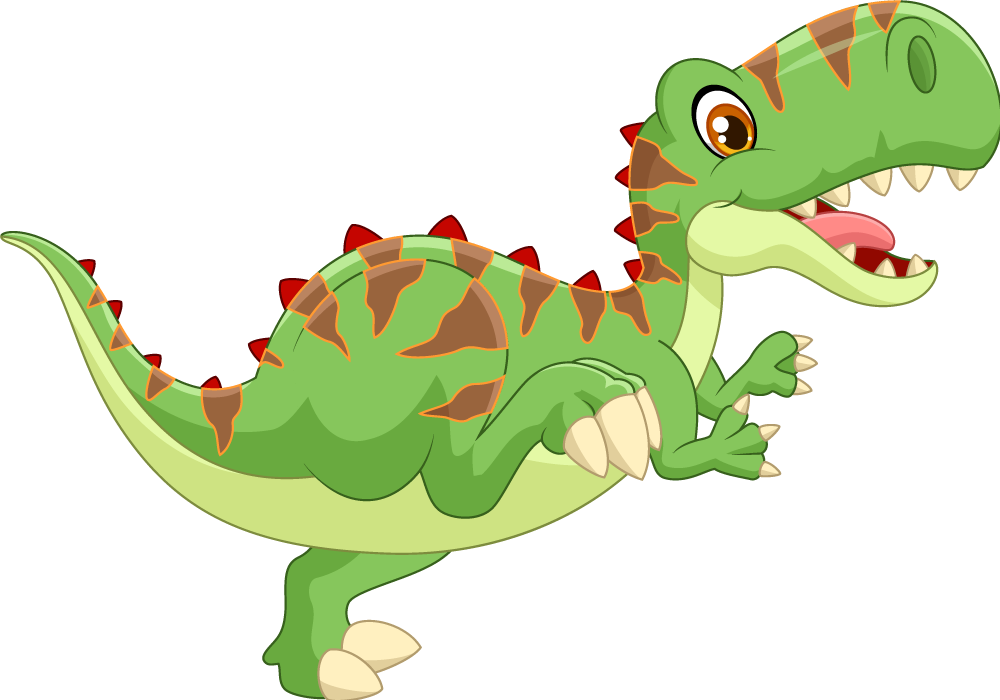 Animal mat friendly dinosaur design - TenStickers