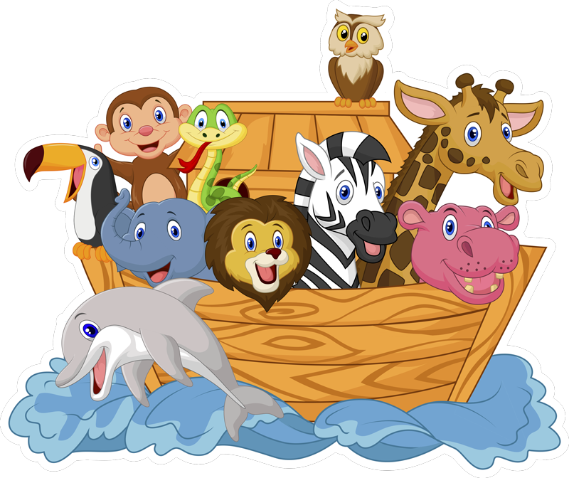 Animal mat noah's ark children's play mat - TenStickers