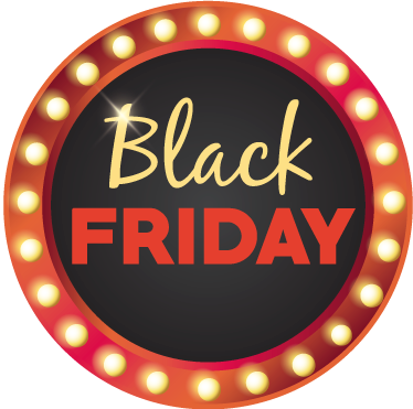 Black friday rug red round sale - TenStickers