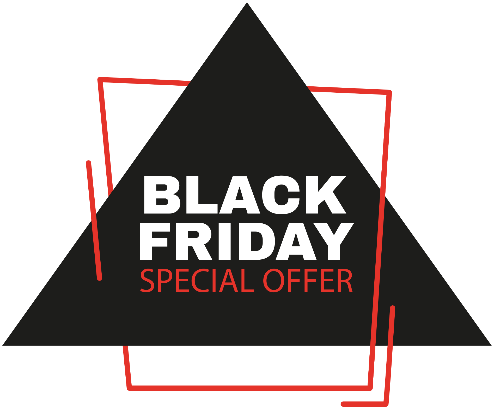 Black friday rug black friday sign - TenStickers