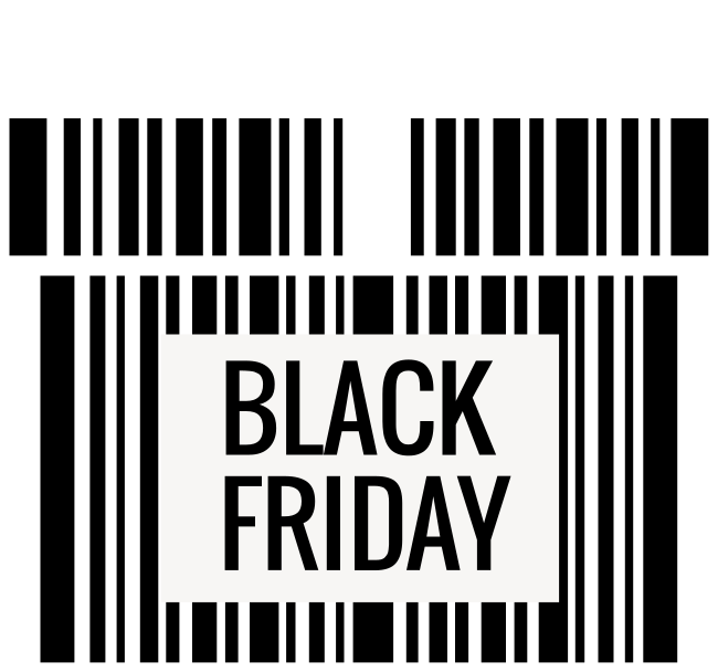 Black friday rug black friday codebar - TenStickers