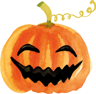 Halloween rugs happy pumpkin - TenStickers