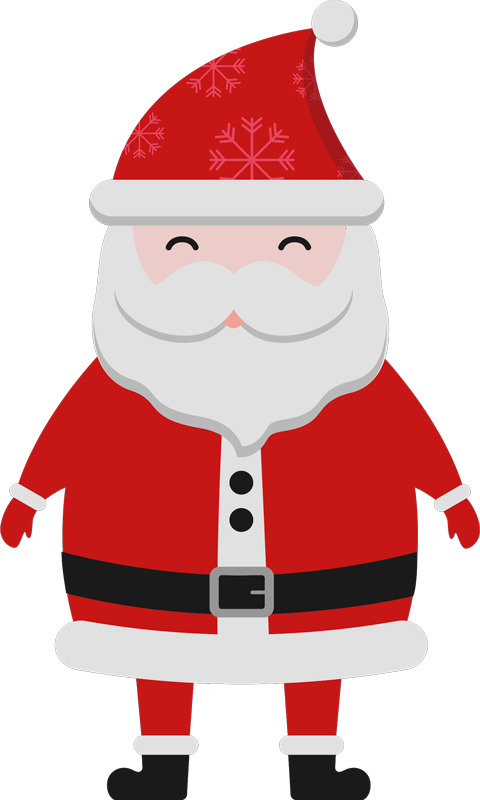 Christmas rug santa claus for kids - TenStickers
