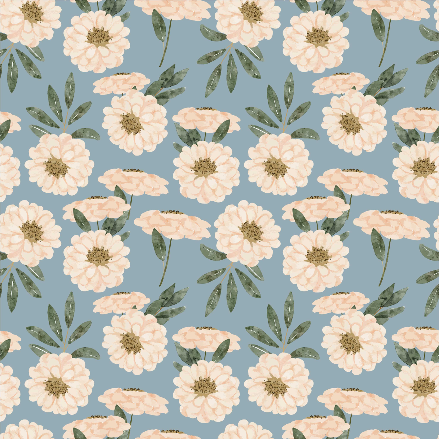 Floral rug in vibrant exotic paint - TenStickers