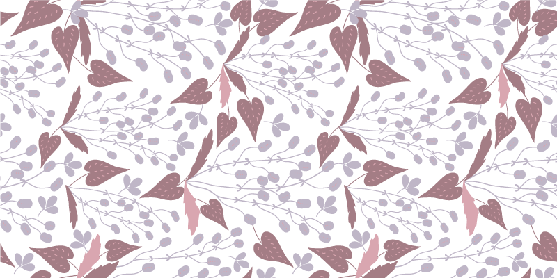 Floral rug with pastel vintage flower pattern - TenStickers