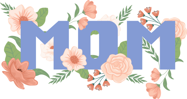 Floral rug inspired by mother's day illustration - TenStickers