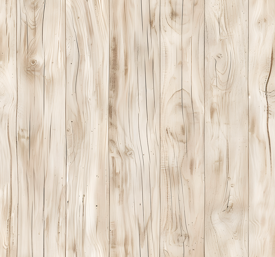 Dining room rug in light wood for table - TenStickers