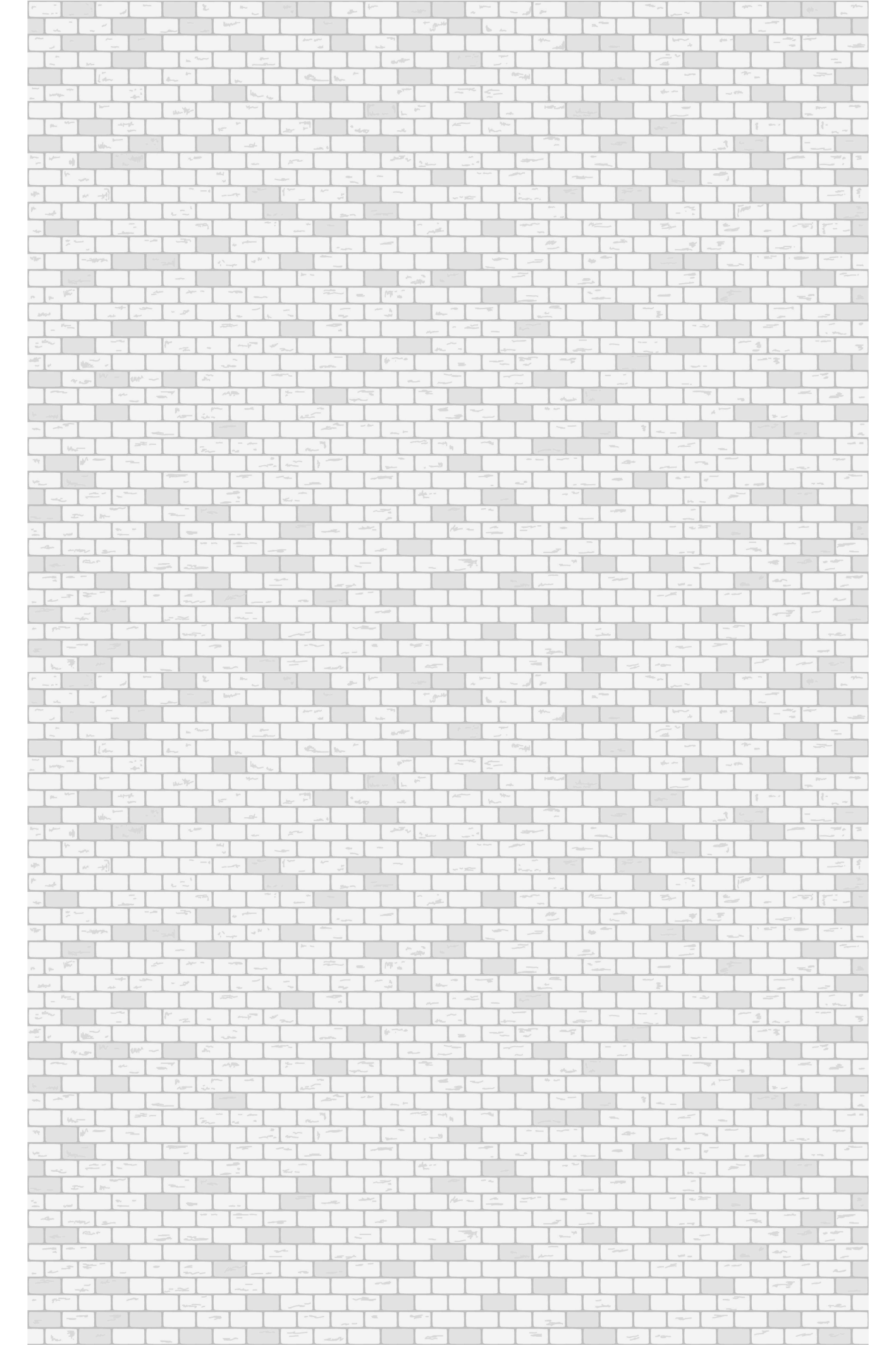 Kitchen vinyl mat with elegant brick design - TenStickers
