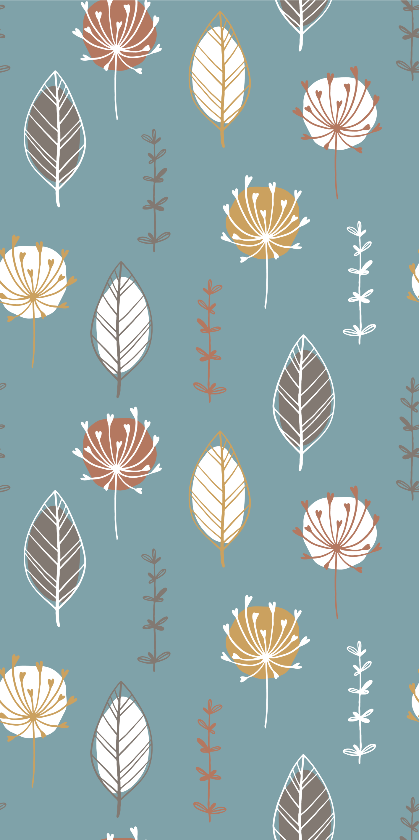 Kitchen vinyl mat nordic park design - TenStickers