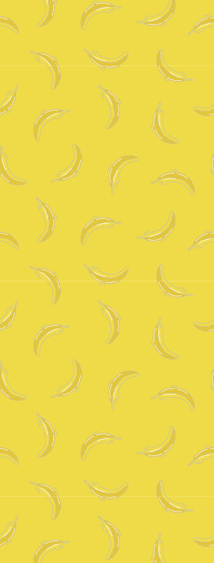 Kitchen vinyl mat in pantone banana yellow - TenStickers