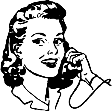 40's style woman bathroom mat - TenStickers