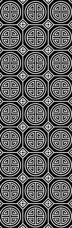 Bathroom mat japanese minimalism - TenStickers
