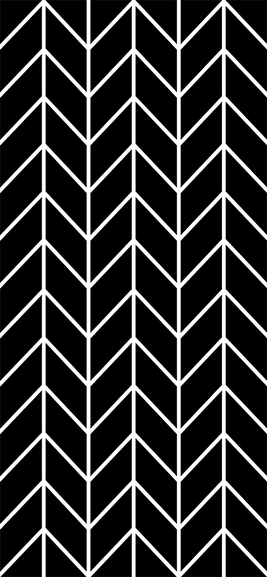 Geometric arrows bathroom mat - TenStickers