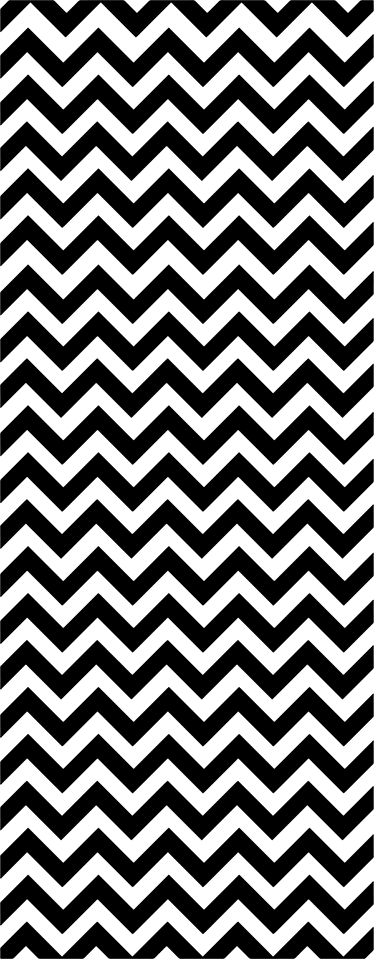 Bathroom mat with triangle lines design - TenStickers