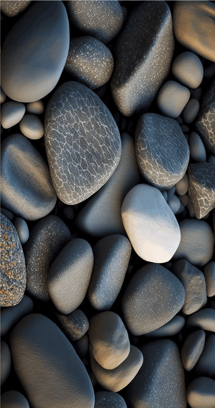 Ocean stones bathroom mat - TenStickers