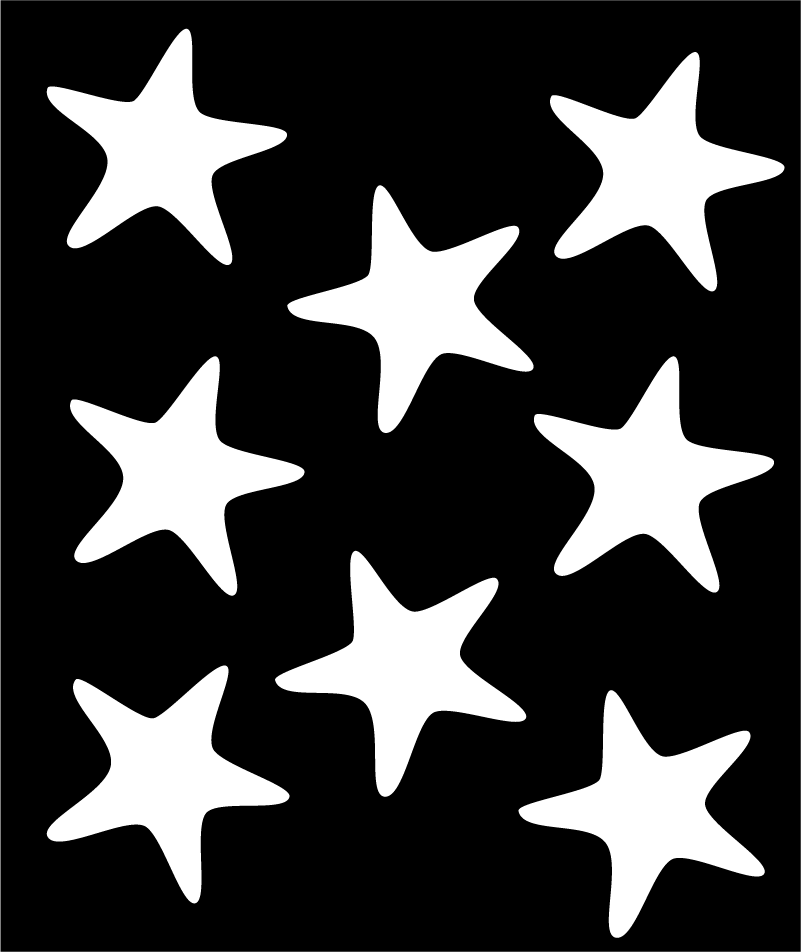 Bathroom mat starfish design - TenStickers