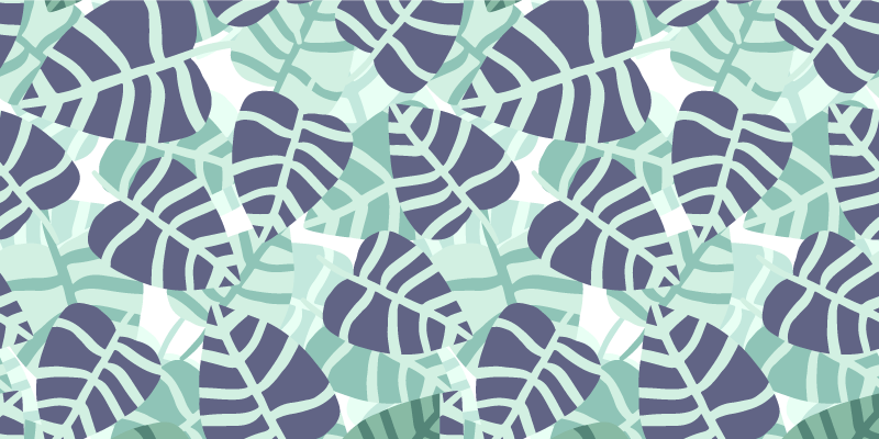 Floral rug with vibrant tropical flower design - TenStickers