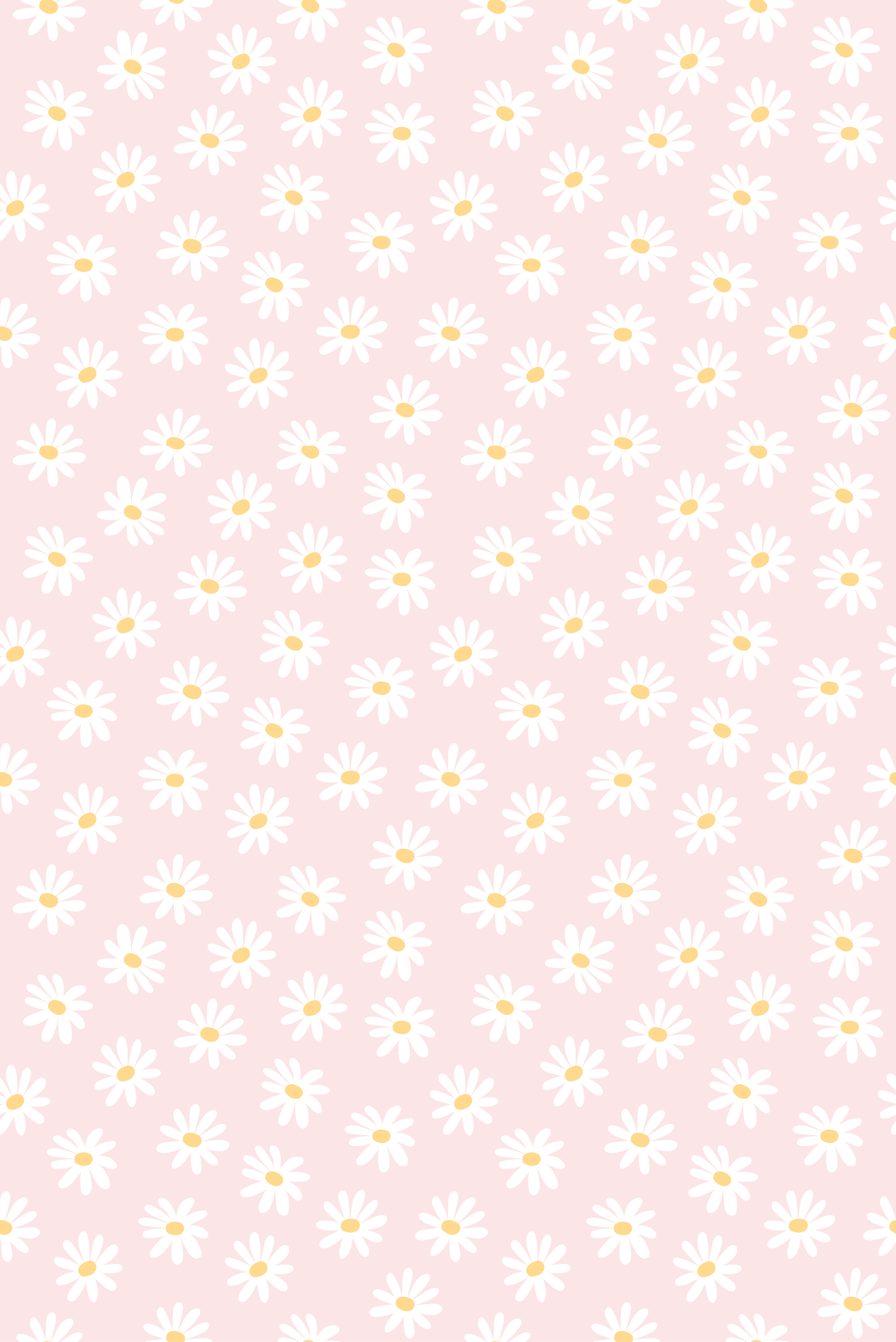 Floral rug daisy flower design - TenStickers