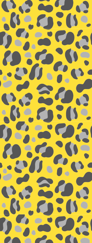 Animal print rug in pantone leopard design - TenStickers