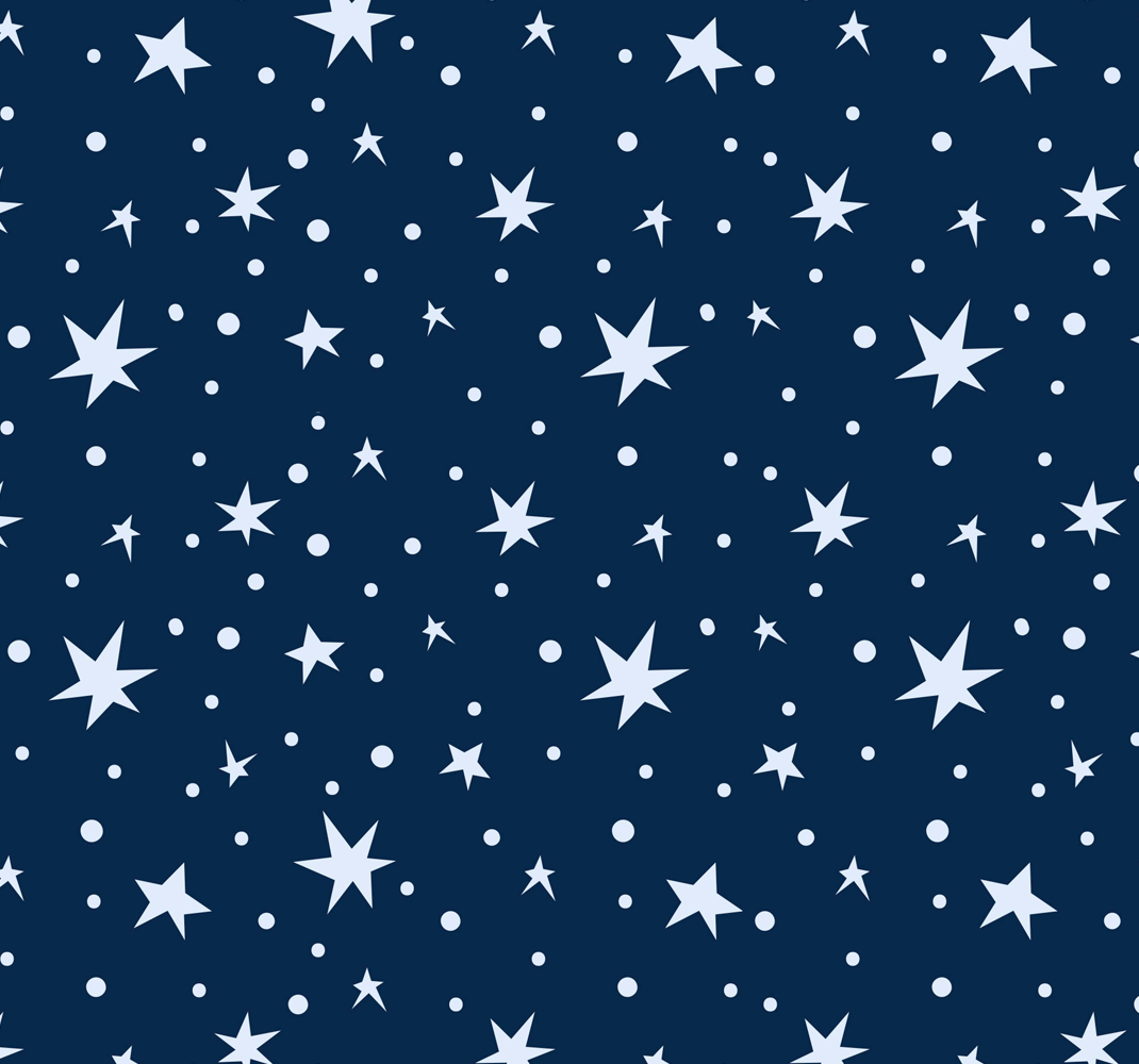 Star rug stars on navy blue - TenStickers
