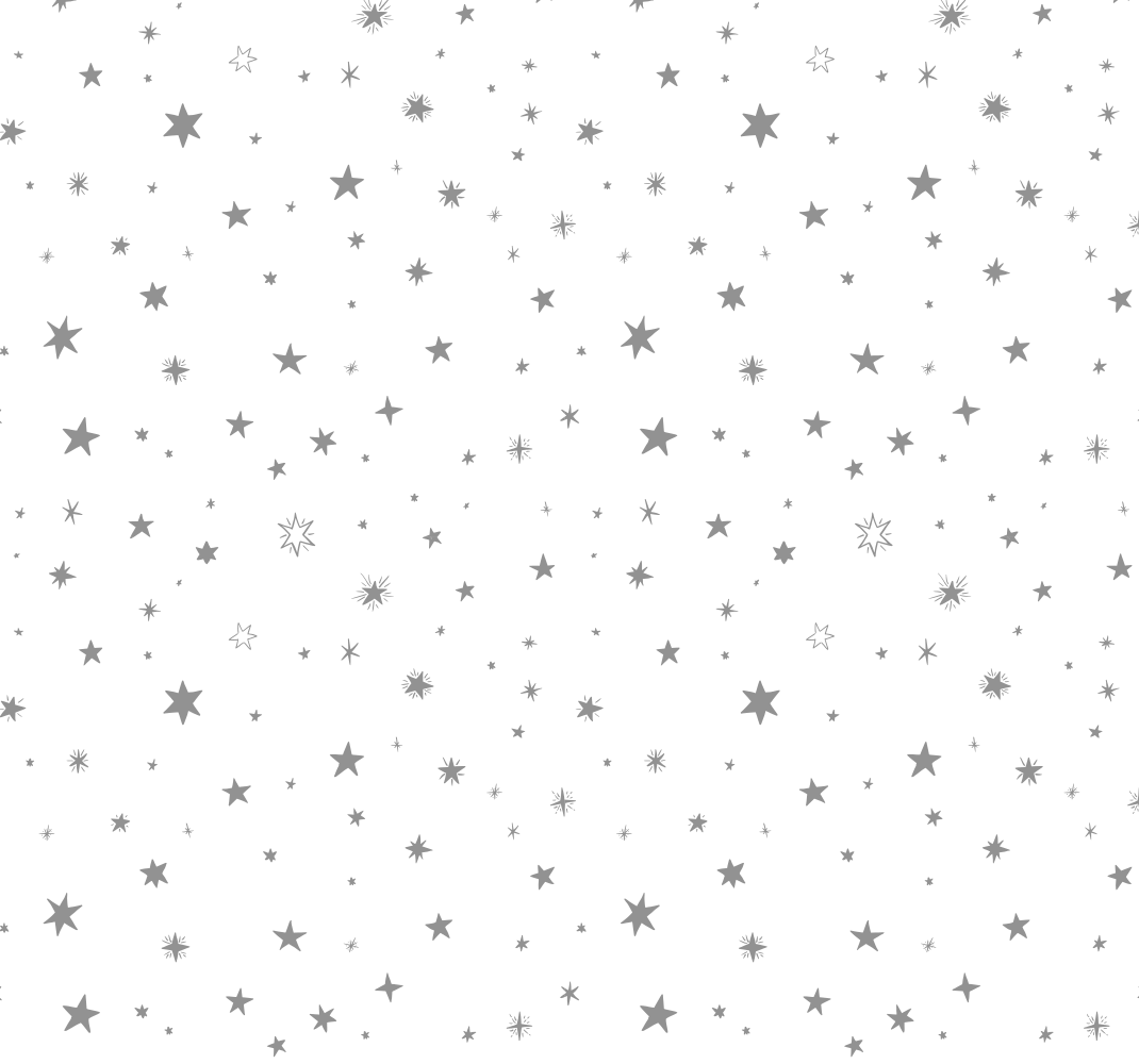 Star rug with gray background and white stars - TenStickers