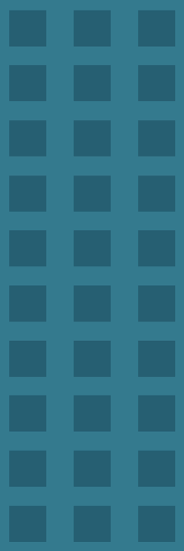 Geometric rug in blue square pattern - TenStickers