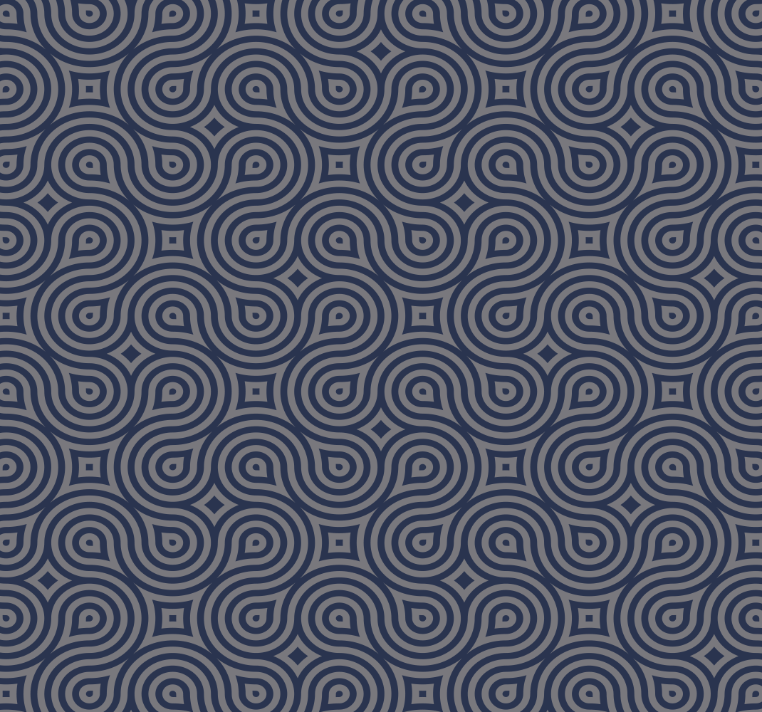 Geometric rug in blue geometric shapes - TenStickers