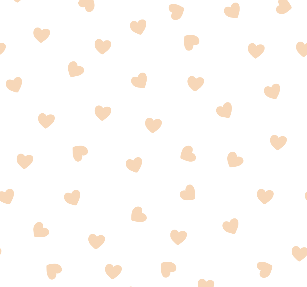 Bedroom carpet tiny hearts - TenStickers