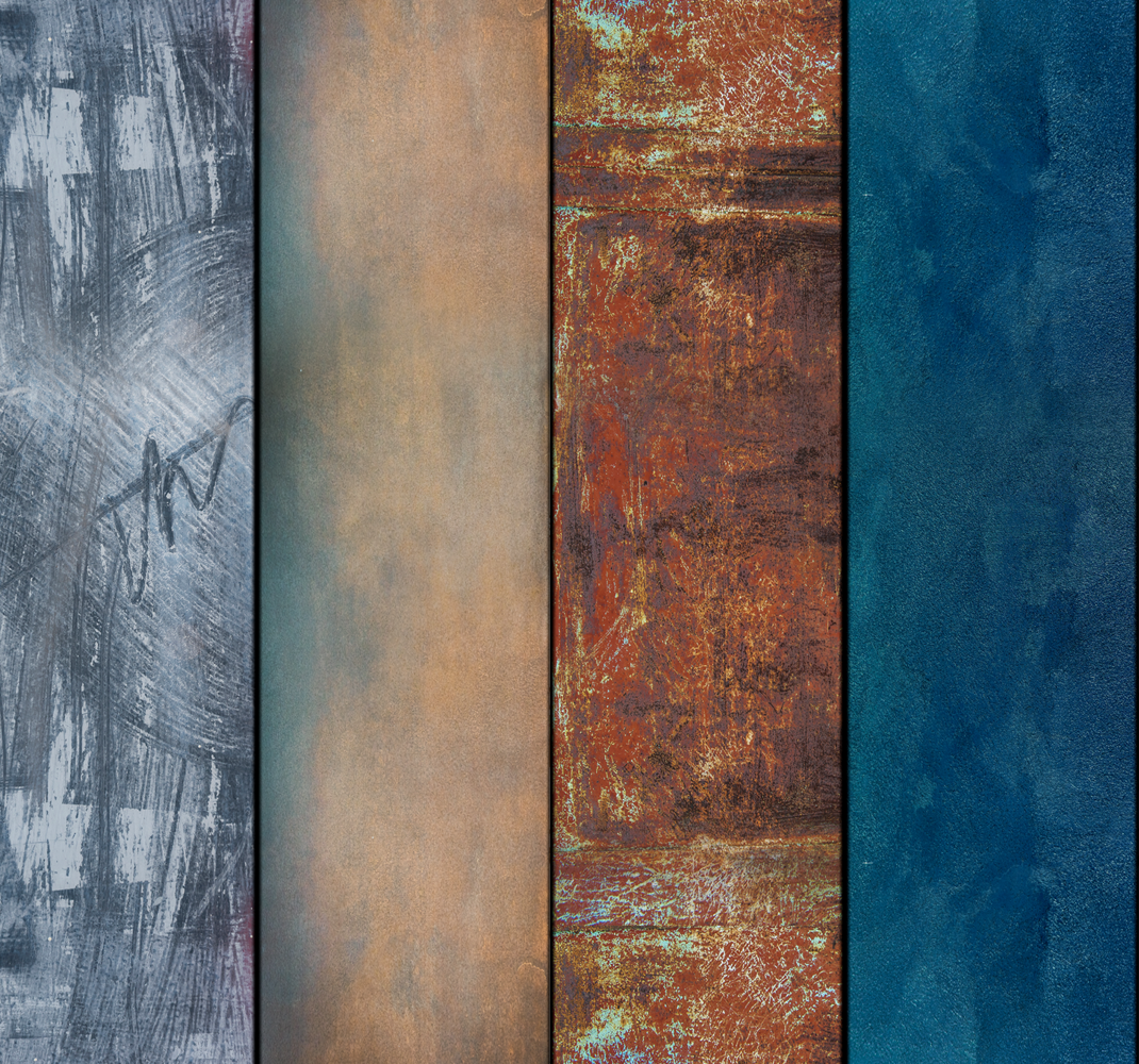Bedroom carpet with abstract textured design - TenStickers