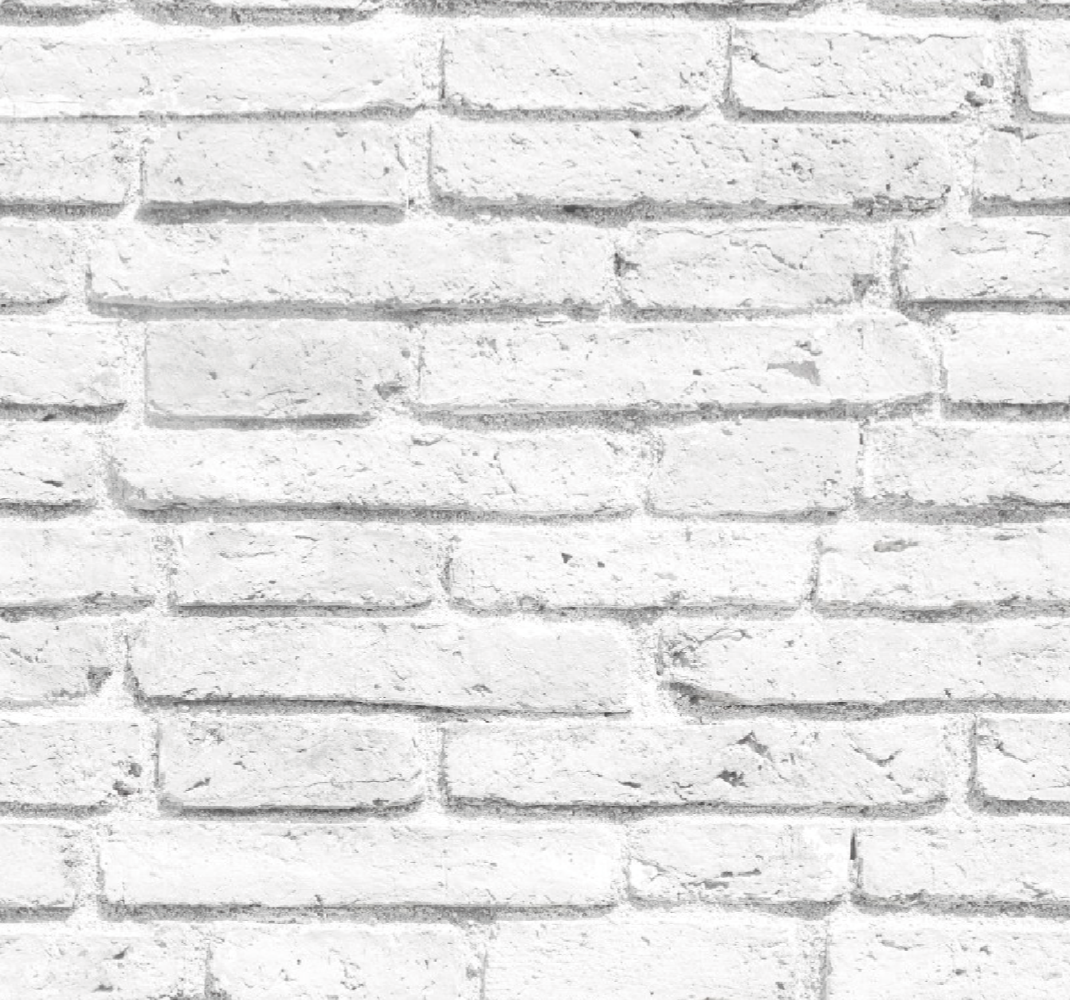 Bedroom carpet in white brick texture - TenStickers