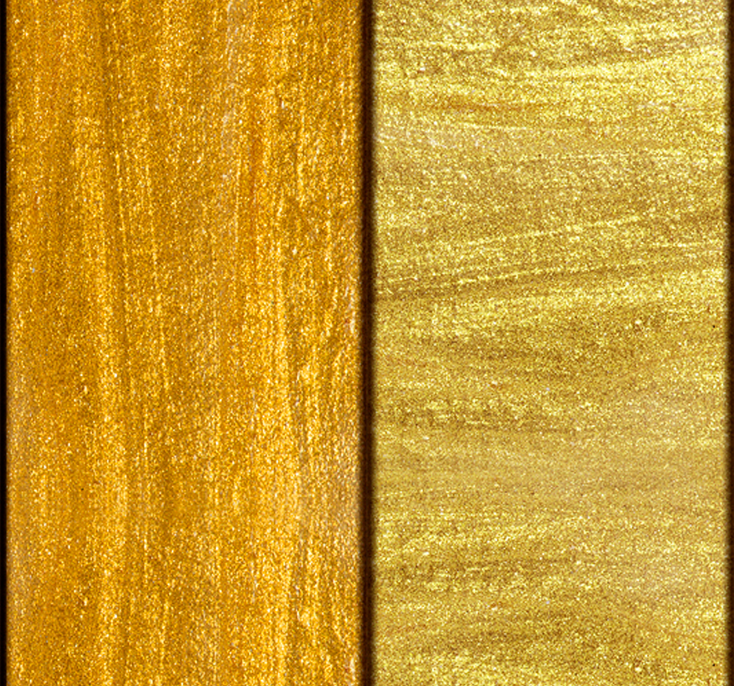Bedroom carpet with golden textured surface - TenStickers