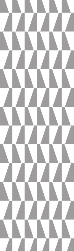 Gray triangles bedroom carpet - TenStickers