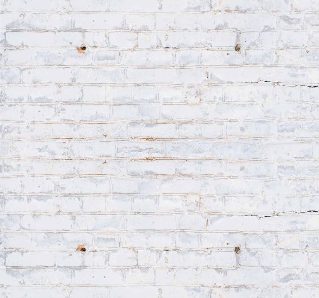 Bedroom carpet in a white brick pattern with wear - TenStickers