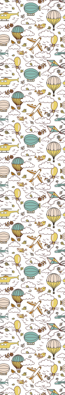 Bedroom carpet assortment of vehicles - TenStickers