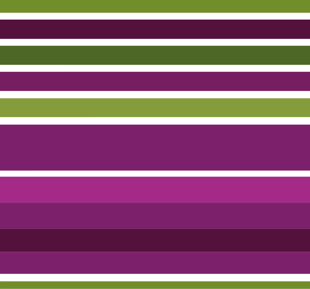 Bedroom carpet in purple and green stripes - TenStickers
