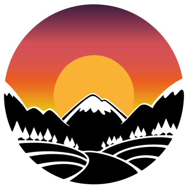 Nature rug mountain and forest design - TenStickers