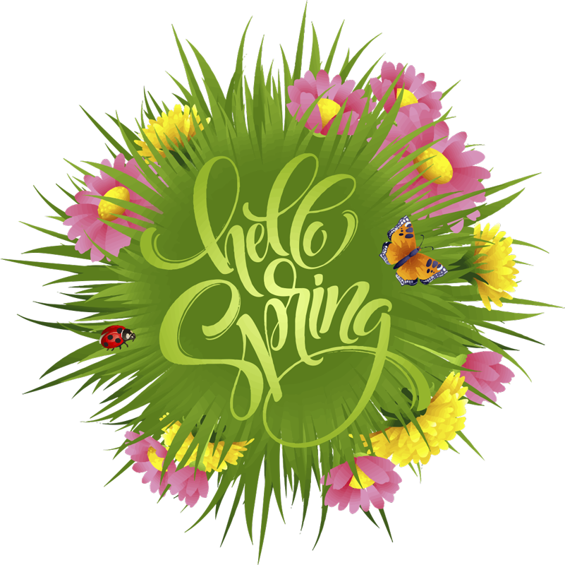 Floral rug spring meadow bloom - TenStickers