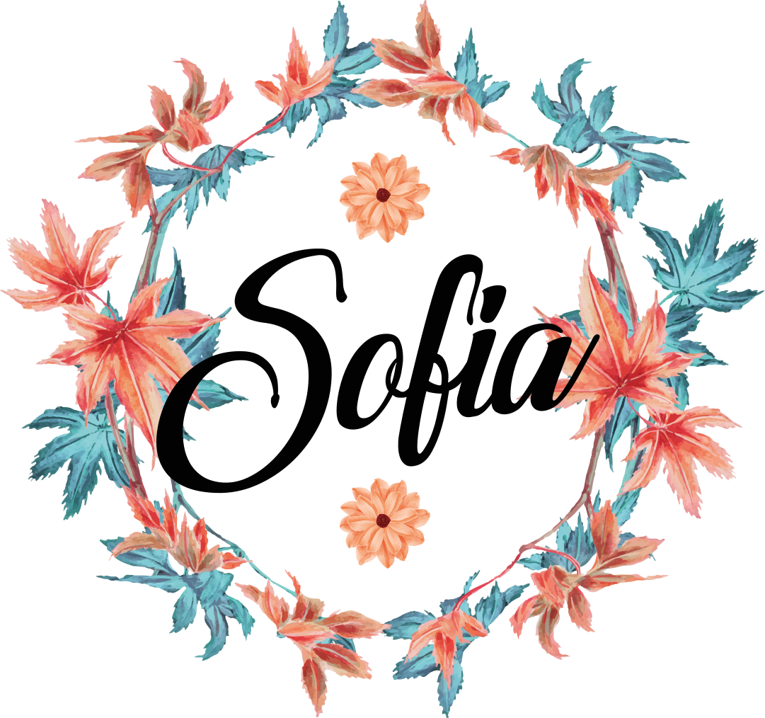 Floral rug with autumn flower crown personalized - TenStickers