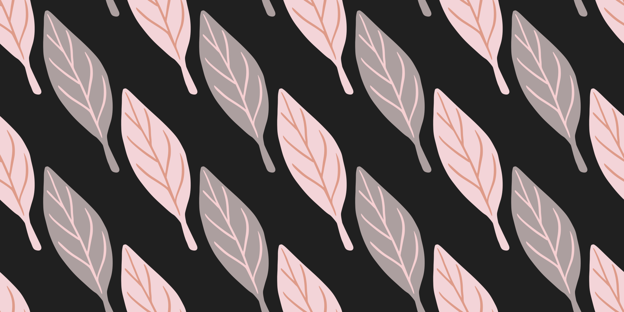 Floral rug with elegant leaf design - TenStickers