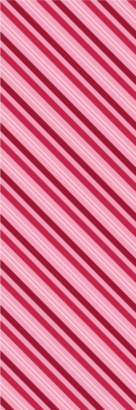 Bedroom carpet with diagonal stripe pattern - TenStickers