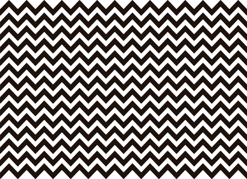 Geometric rug zigzag stripe pattern - TenStickers