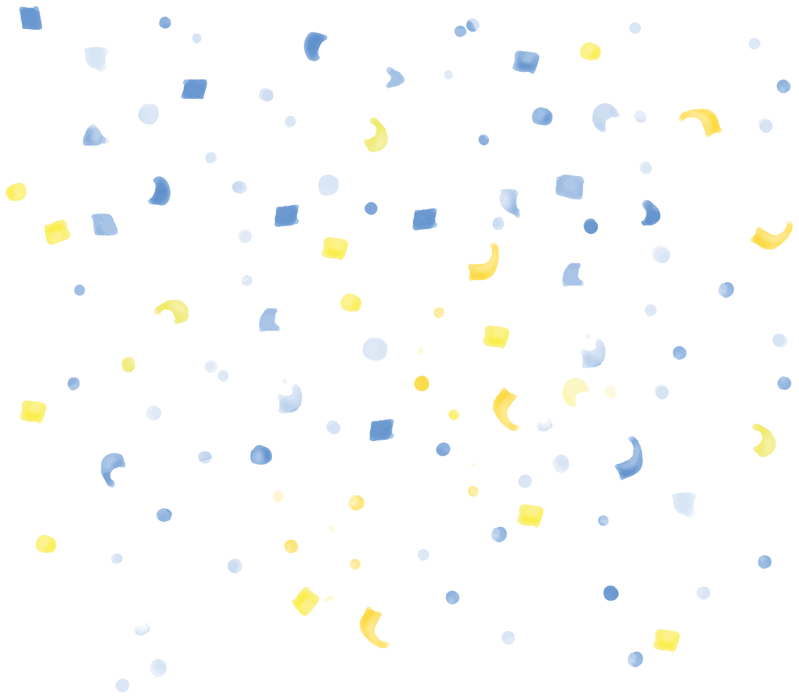 Geometric rug in watercolor confetti design - TenStickers