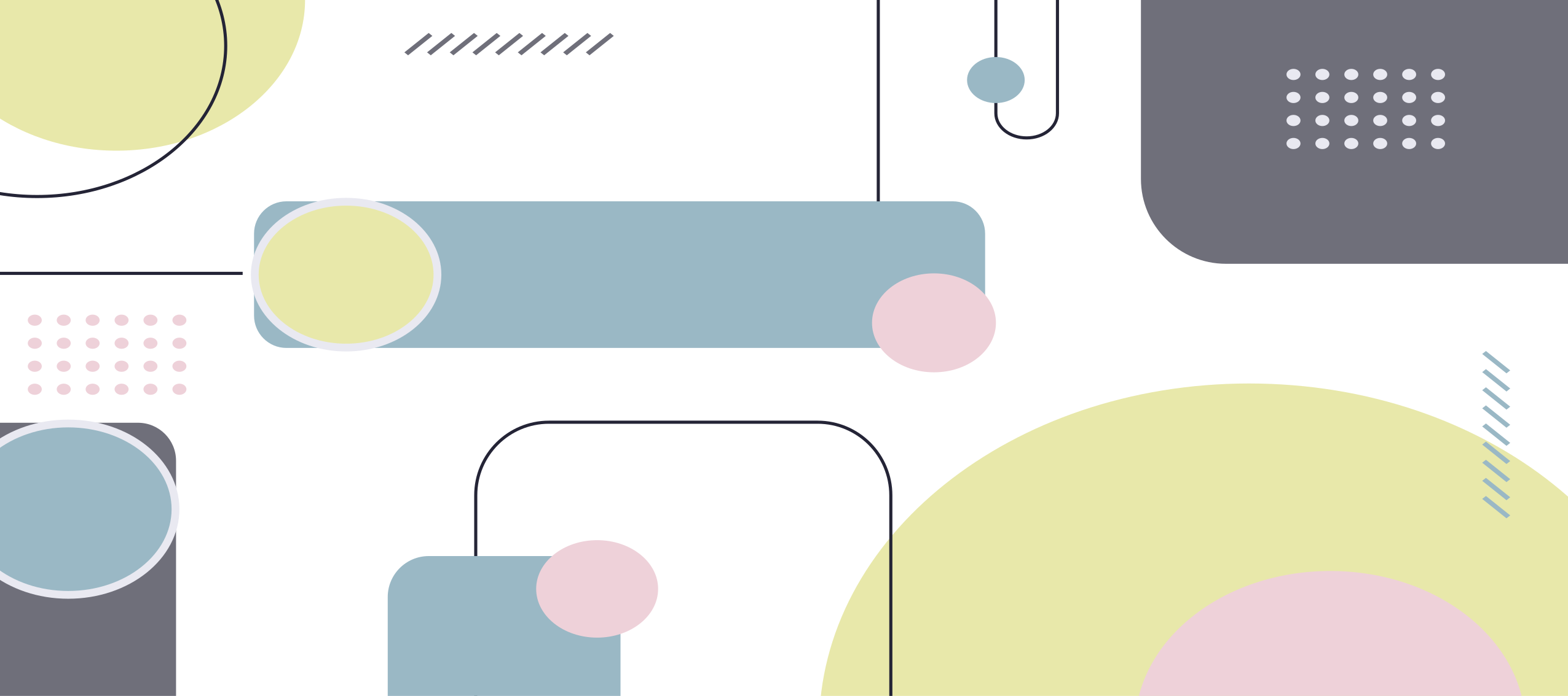 Geometric rug with pastel geometric design - TenStickers