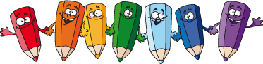 Kids carpet in joyful colorful pencils design - TenStickers
