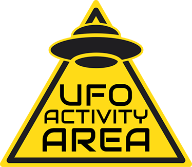 Kids carpet ufo activity sign sticker - TenStickers