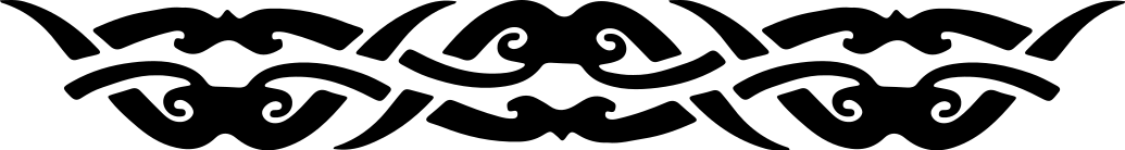 Bedroom carpet in monochrome tribal design - TenStickers