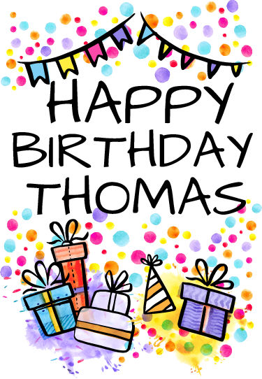 Kids carpet personalized happy birthday design - TenStickers